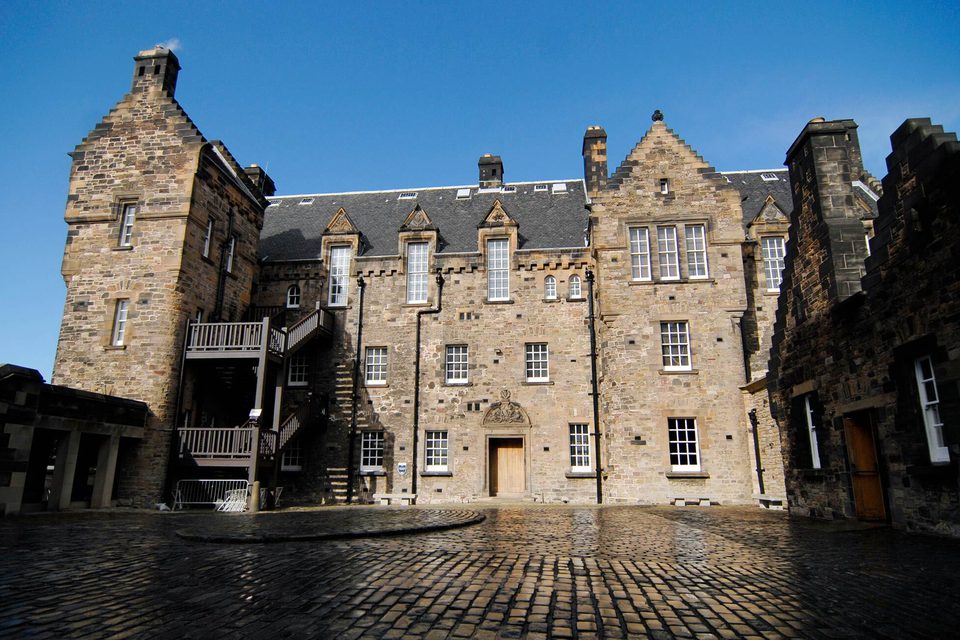 The courtyard outside the Naitonal War Museum