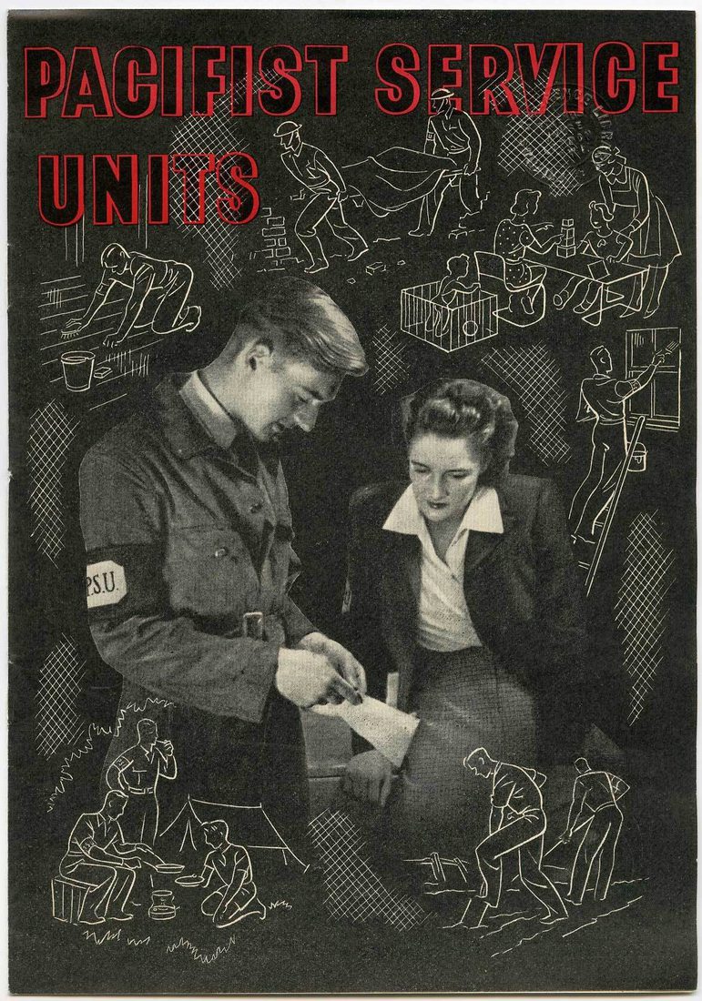Recruitment poster for Pacifist Service Units.